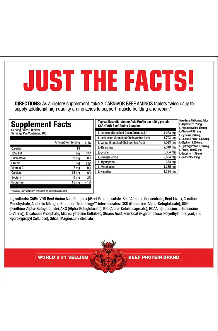 Amino Beef carnivor