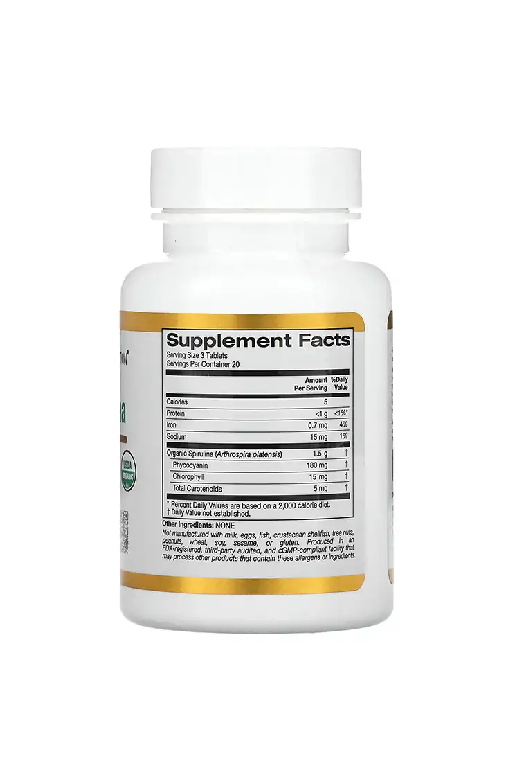 organic spirulina
