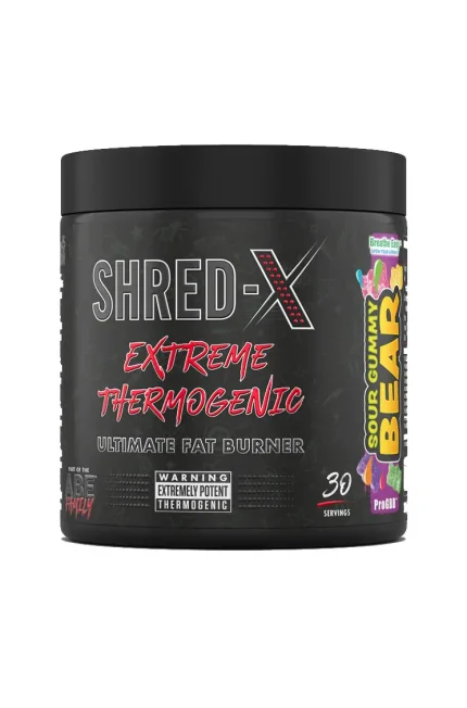 shred x thermogenic powder