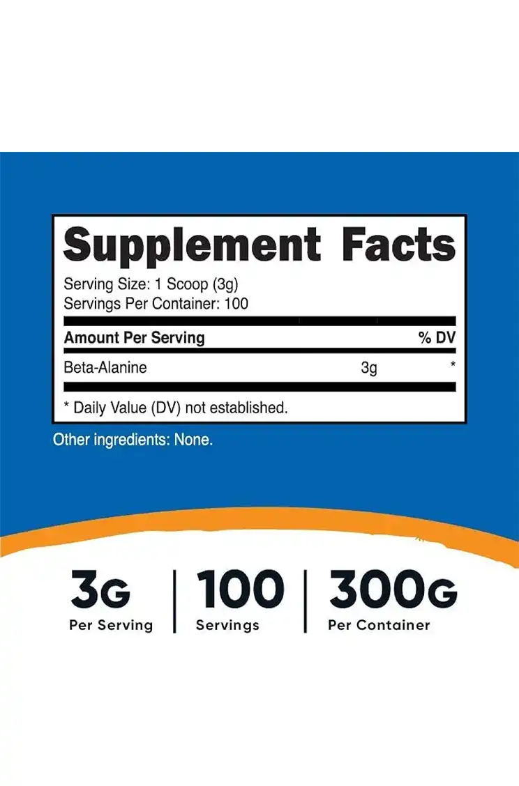 Beta Alanine Nutricost