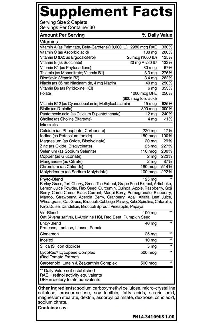 Multivitamin Mutant Multivitamin Mutant