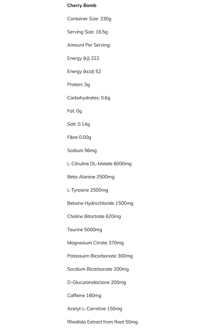 Grenade_Pre-Workout Grenade_Pre-Workout