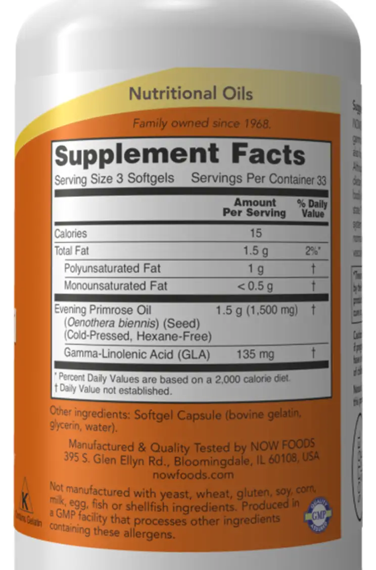 Evening Primrose oil Now Evening Primrose oil Now