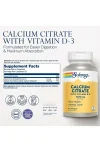 Calcium Citrate+D3 Solaray