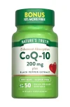 Co Q10 200mg plus Black Pepper Extract Nature's Truth