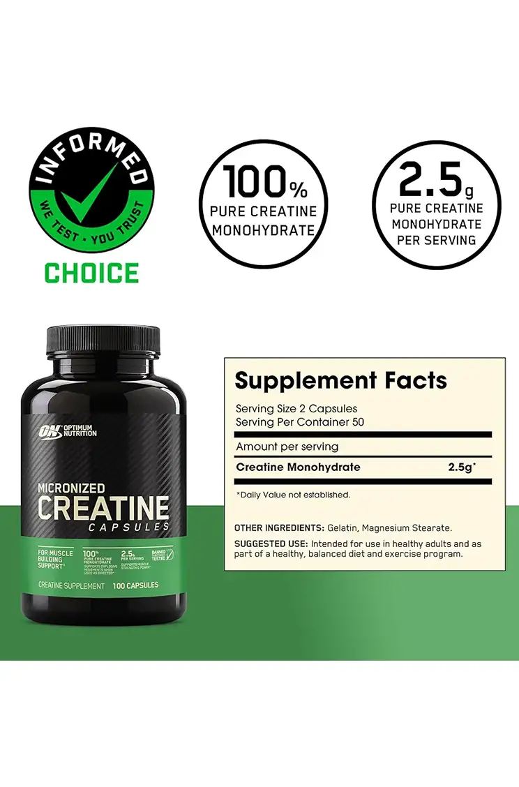 Creatine On Capsules