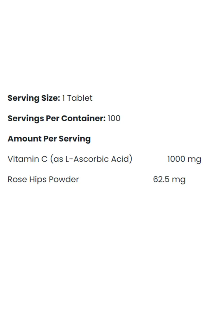 Vitamin C 1000mg Applied Nutrition
