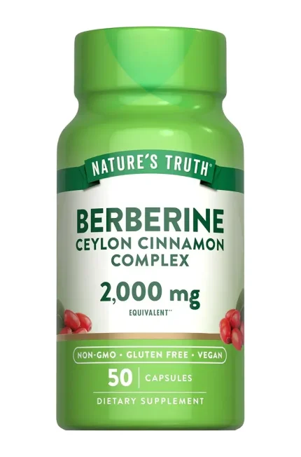 Berberine With Ceylon Cinnamon 2000mg Nature's Truth
