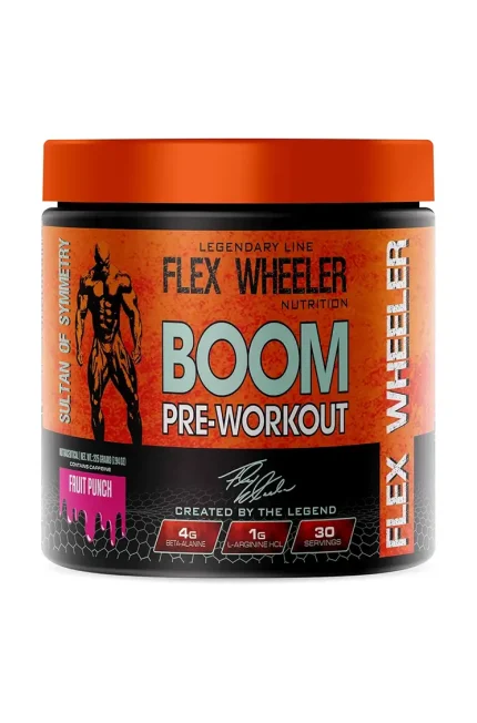 Boom Pre Workout Flex Wheeler