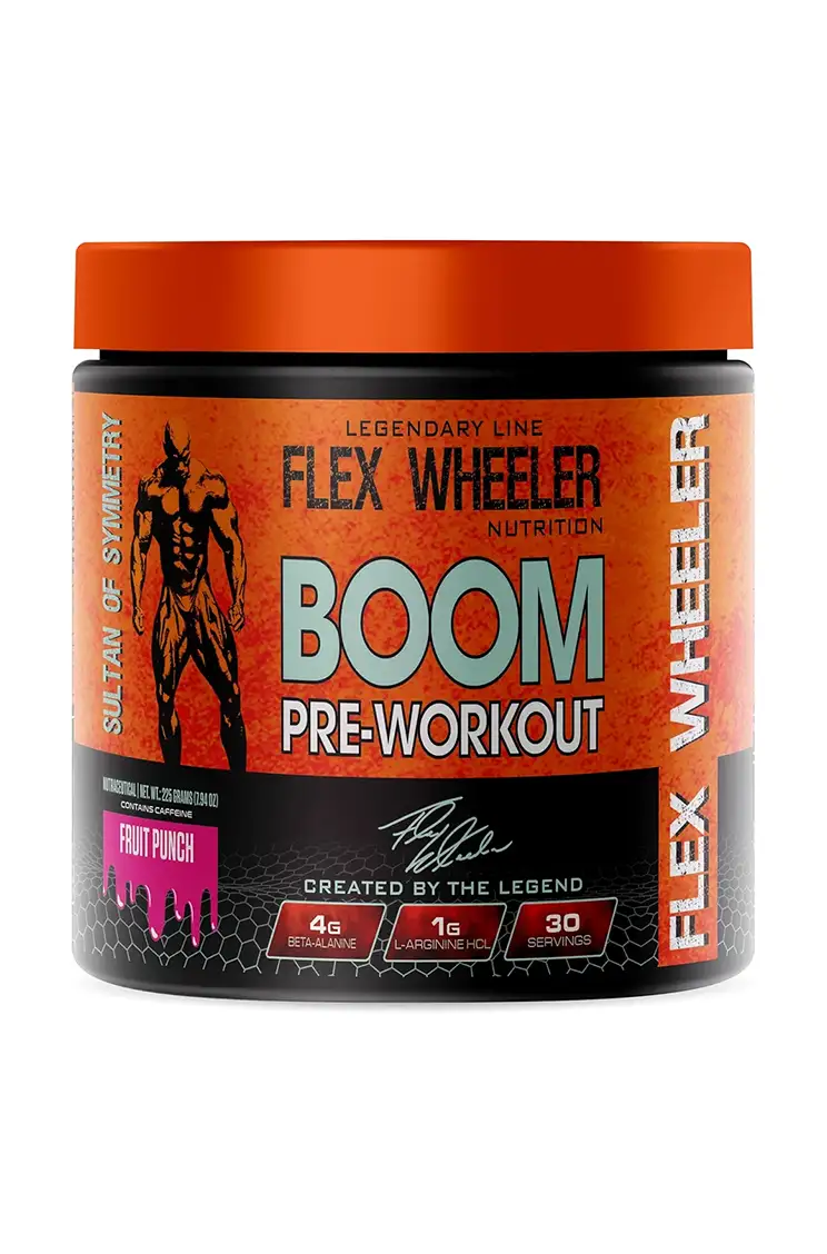 Boom Pre Workout Flex Wheeler Boom Pre Workout Flex Wheeler