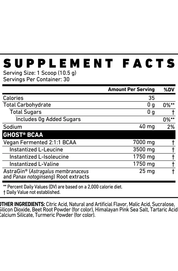 Ghost Bcaa