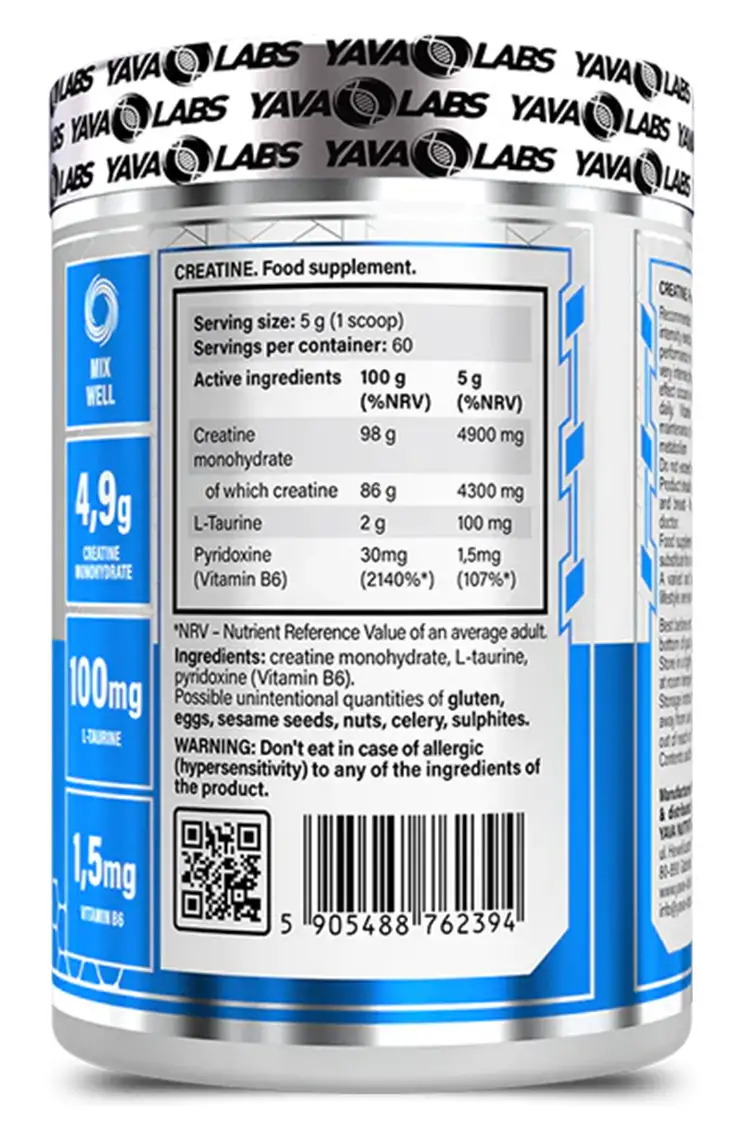 Creatine + Taurine Yava labs Creatine + Taurine Yava labs