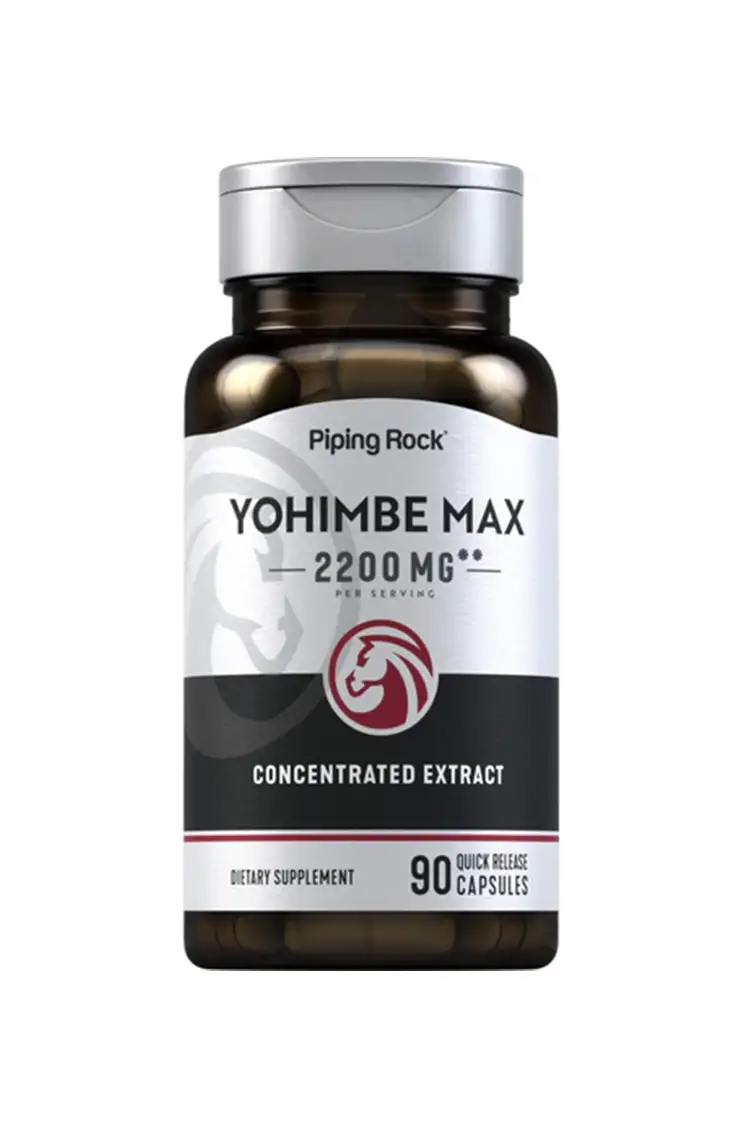 Yohimbine Max 2200mg Piping Rock Yohimbine Max 2200mg Piping Rock