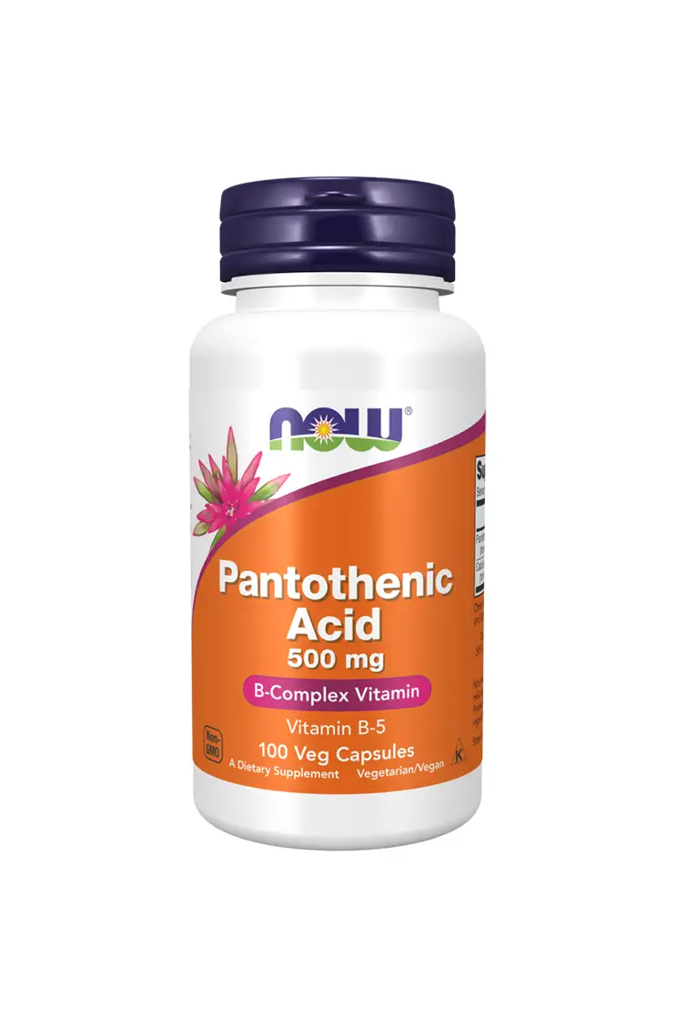Pantothenic Acid 500mg Now Pantothenic Acid 500mg Now