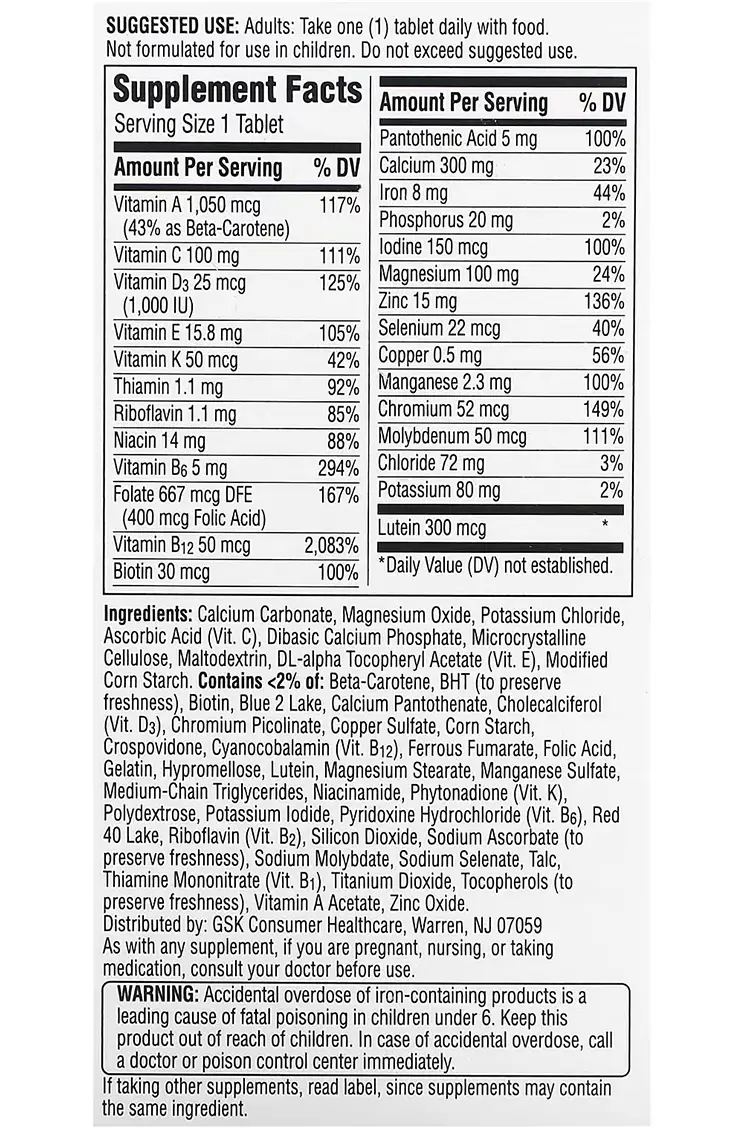 Centrum Silver Women 50+ Multivitamin