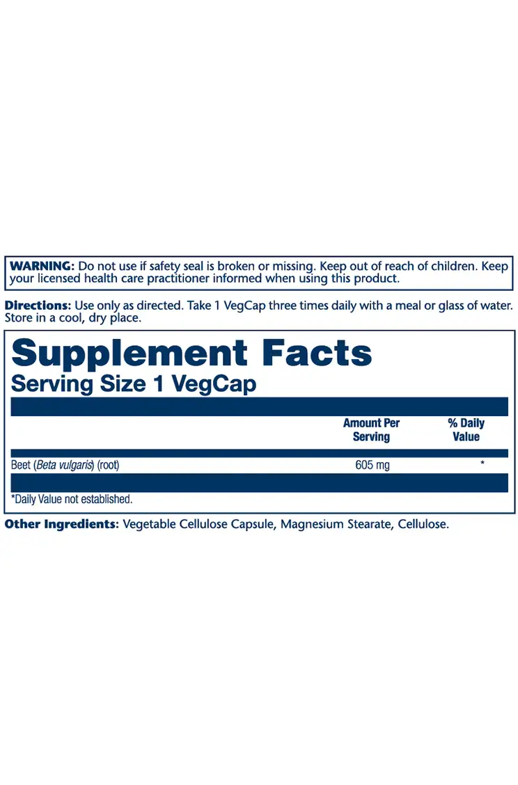 Beet Root Solaray Beet Root Solaray