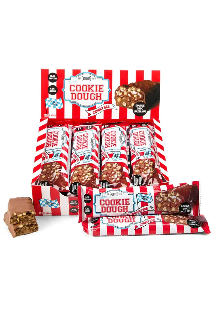 Protein-Cookie-Dough-Double-Choc-Hazlenut-Chunky-Bar-Box-1-1024x1536