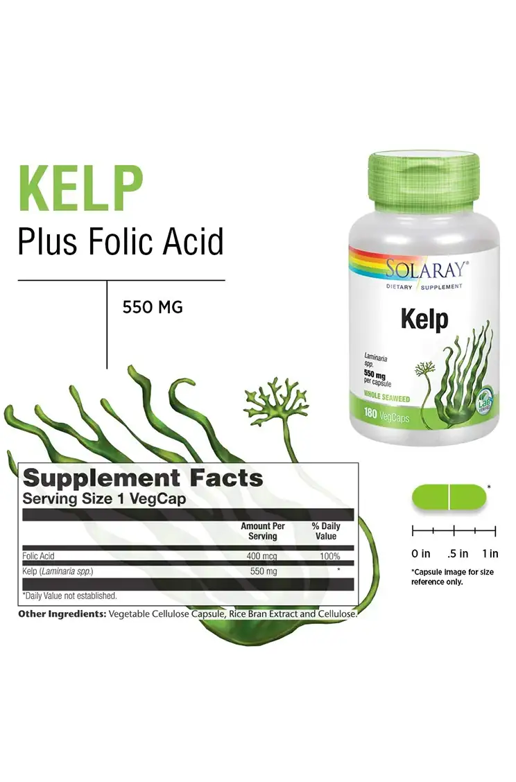 Kelp Seaweed Solaray Kelp Seaweed Solaray