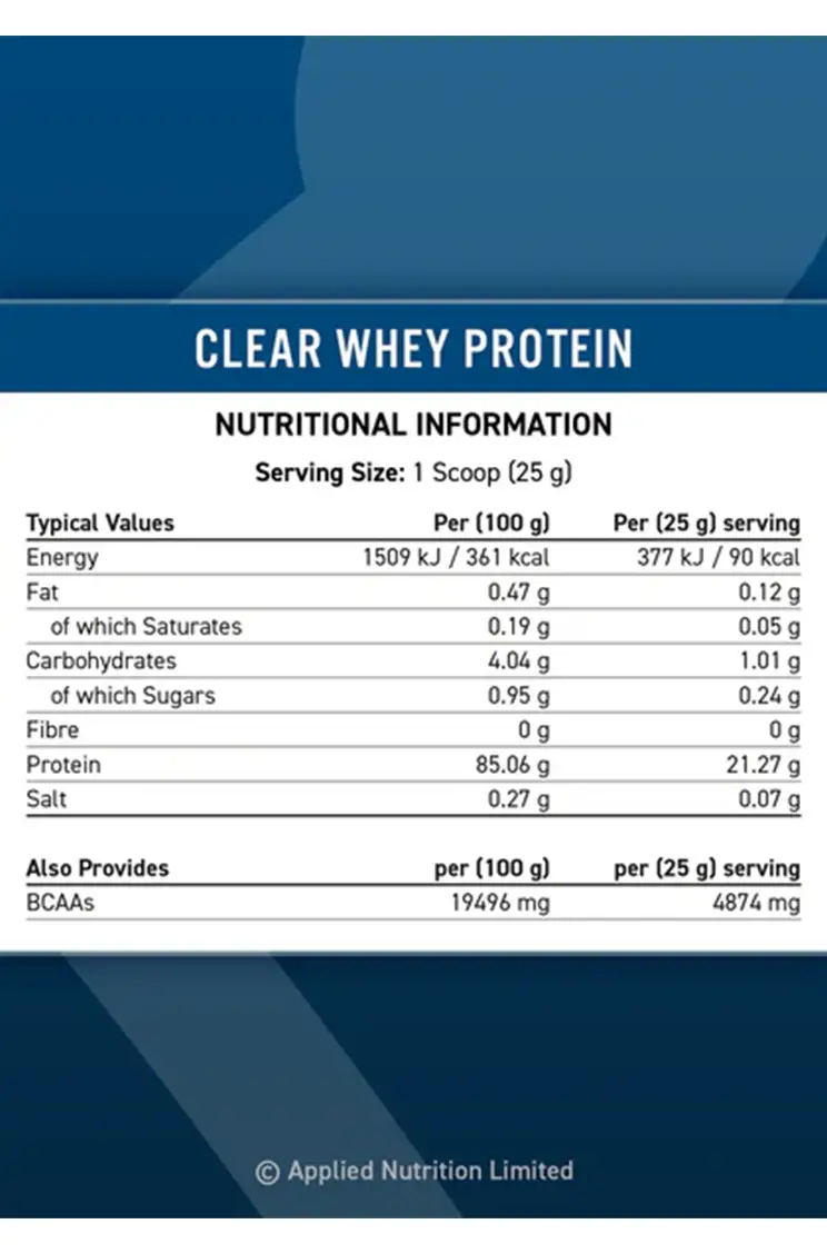 Clear Whey Applied Nutrition Clear Whey Applied Nutrition