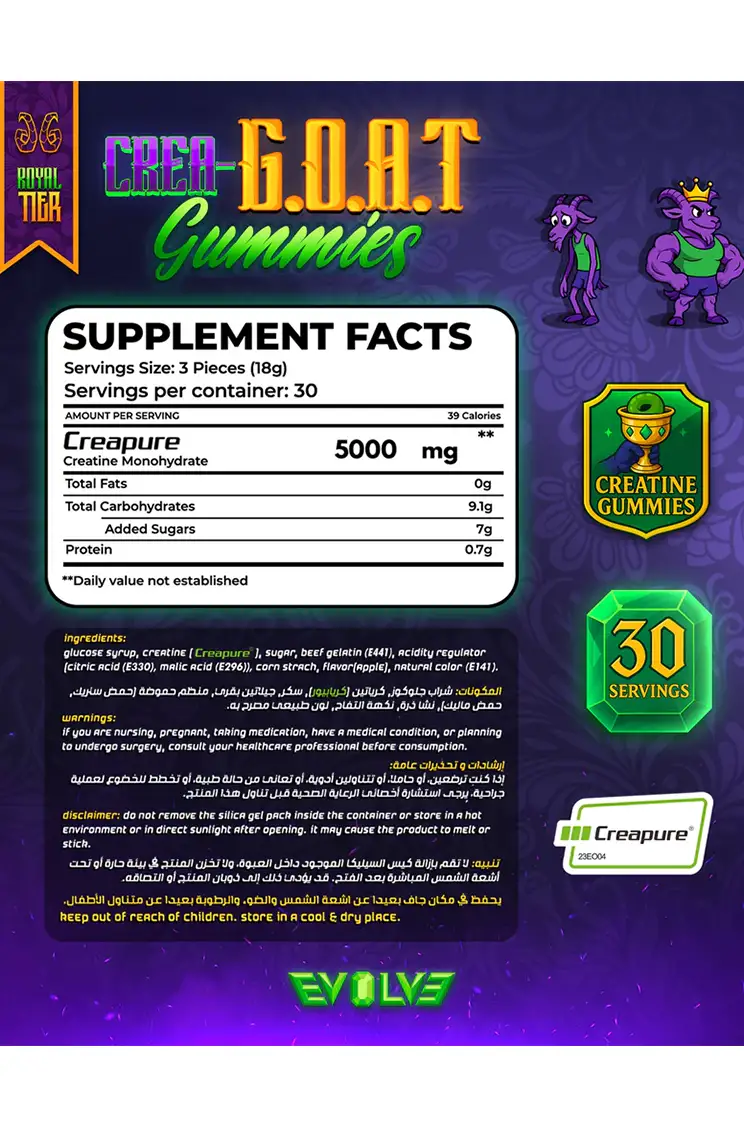Creatine Gummies Evolve