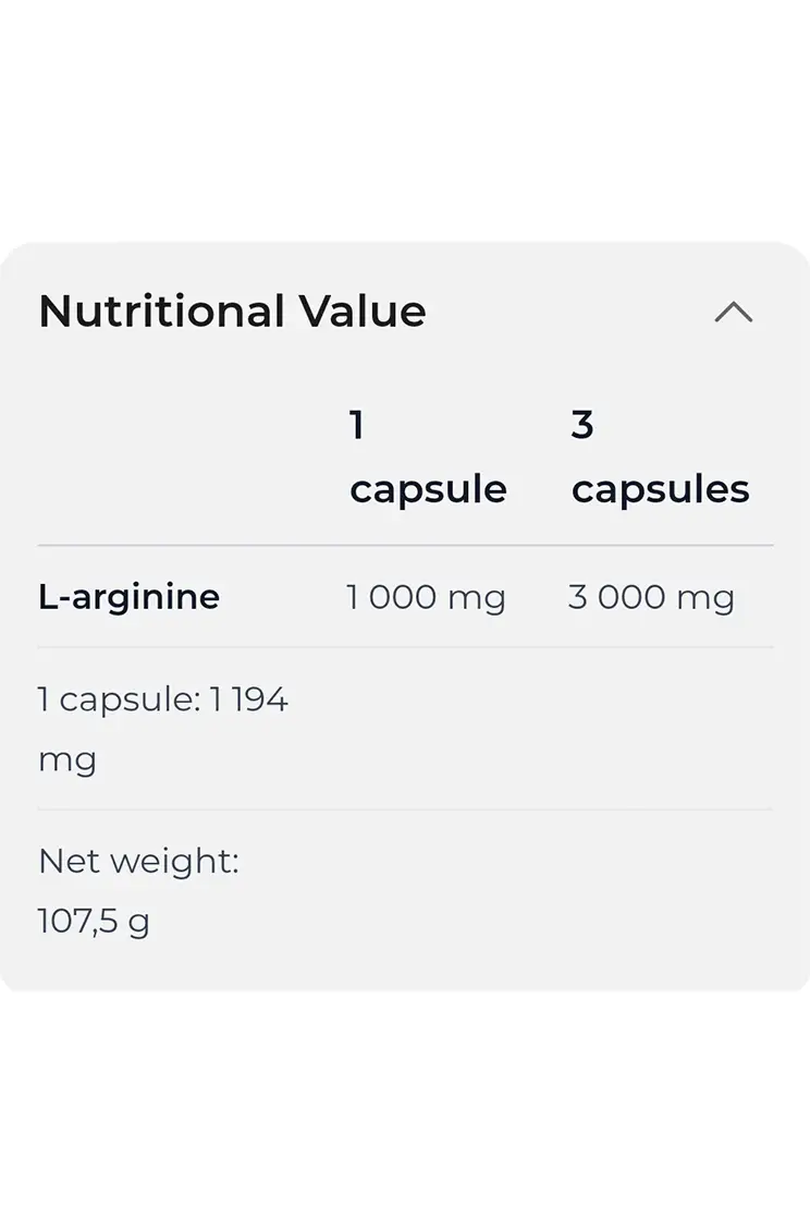 Arginine Max Caps Nutrend Arginine Max Caps Nutrend