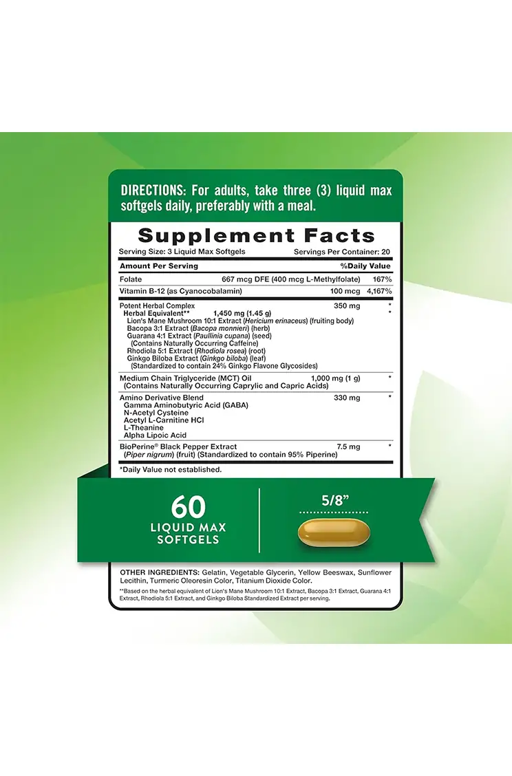 Brain Up Nature's Truth Brain Up Nature's Truth