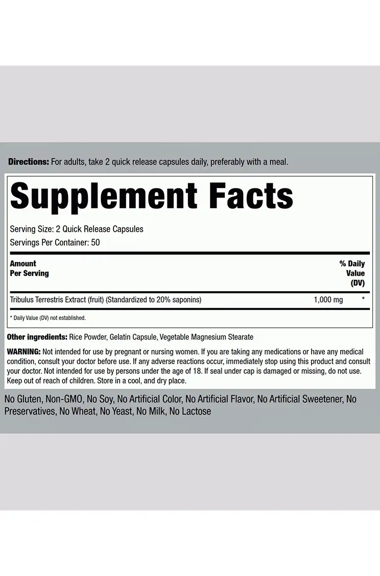 Tribulus Mega Piping Rock Tribulus Mega Piping Rock
