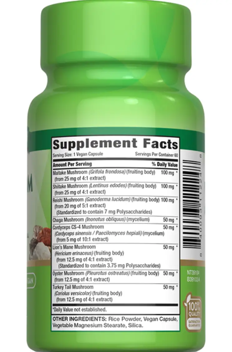 Super 8 Mushroom Complex Nature's Truth Super 8 Mushroom Complex Nature's Truth