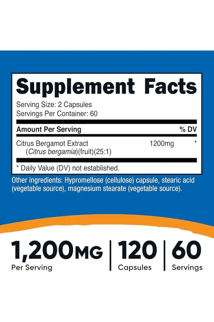 Citrus Bergamot Nutricost