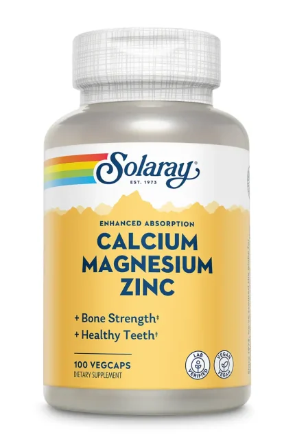 Calcium, Magnesium,Zinc Solaray