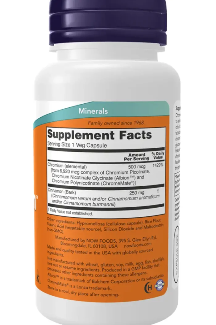 Tri Chromium with Cinnamon Now