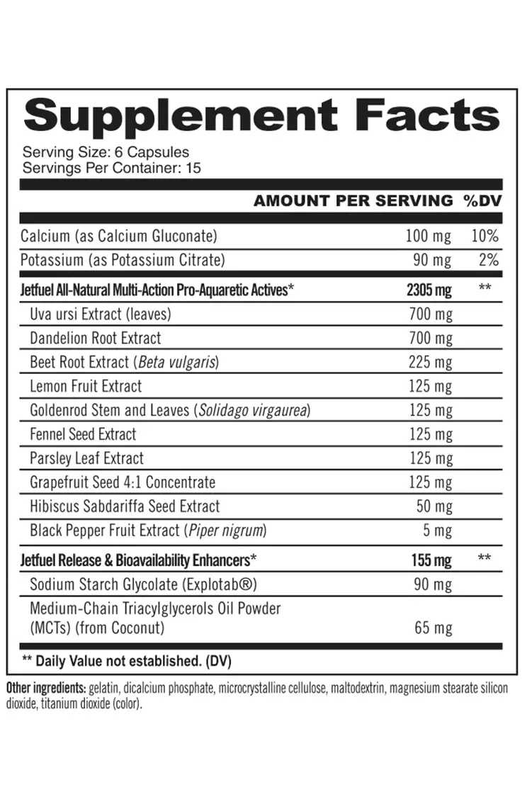 Jetfuel Diuretic Gat