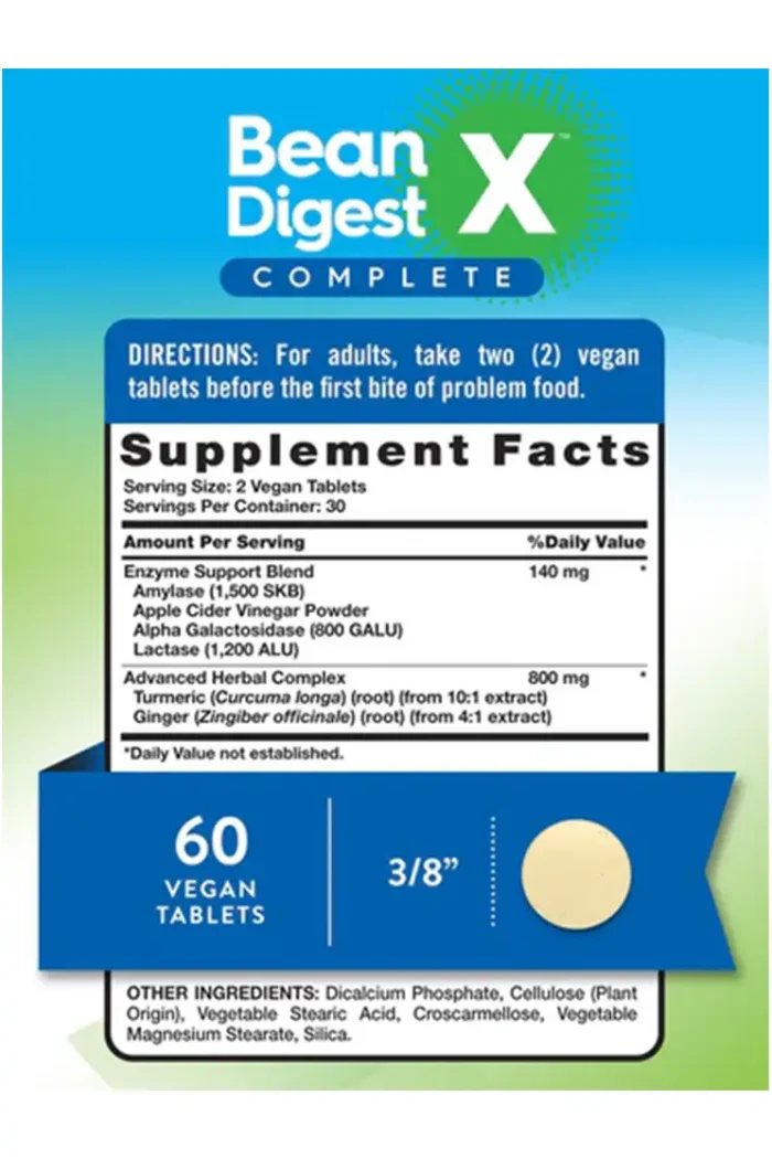 Bean Enzyme Digest complex Nature's Truth