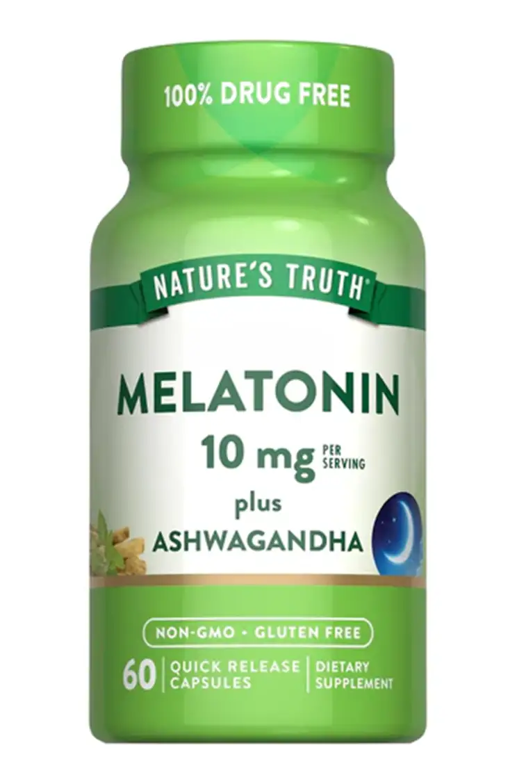 Melatonin With Ashwagndha Nature's Truth Melatonin With Ashwagndha Nature's Truth