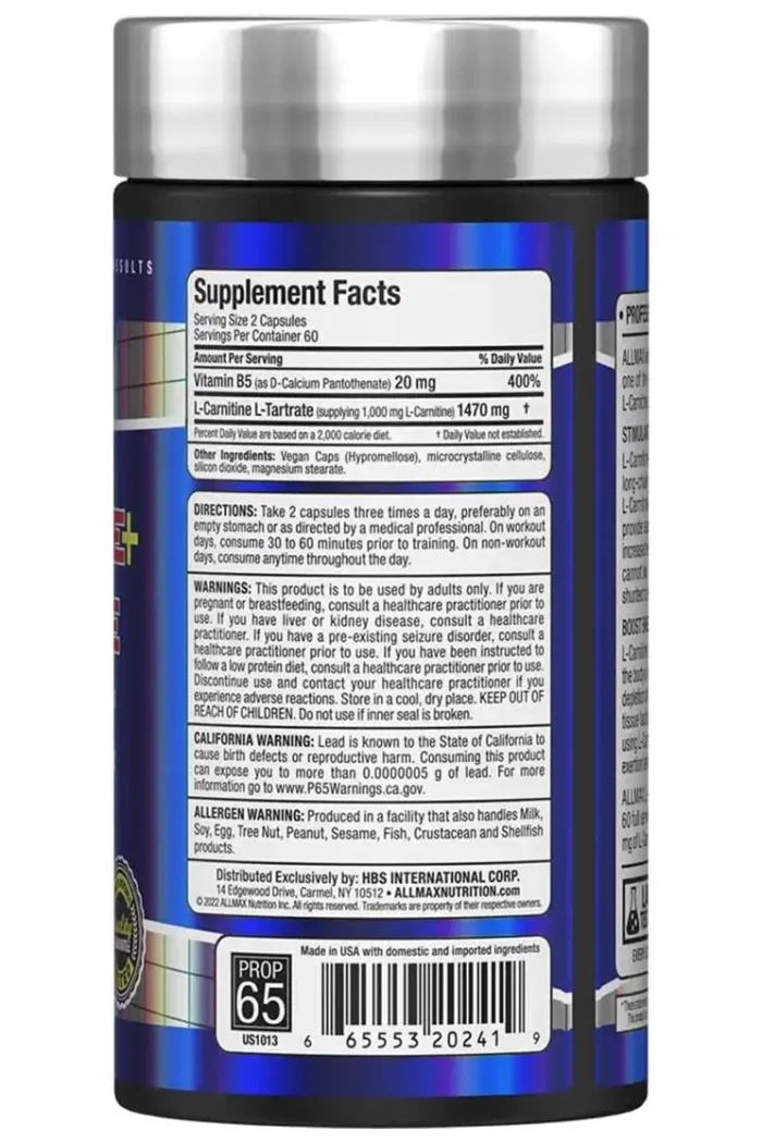 L-Carnitine Tartrate Allmax