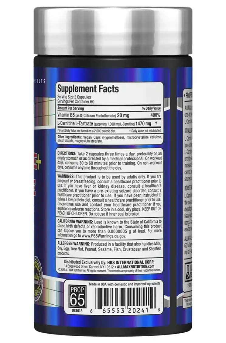 L-Carnitine Tartrate Allmax